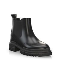 Stiefeletten mit robuster Sohle 8096