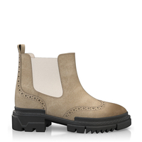 Stiefeletten mit robuster Sohle 8097