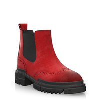 Stiefeletten mit robuster Sohle 8098