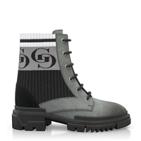 Stiefeletten mit robuster Sohle 8105