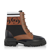 Stiefeletten mit robuster Sohle 8106