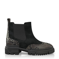 Stiefeletten mit robuster Sohle 8217