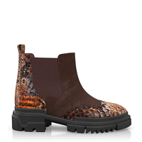 Stiefeletten mit robuster Sohle 8218