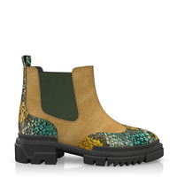 Stiefeletten mit robuster Sohle 8219
