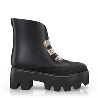 Stiefeletten mit robuster Sohle 8227