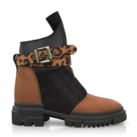 Stiefeletten mit robuster Sohle 8244
