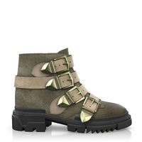 Stiefeletten mit robuster Sohle 8257