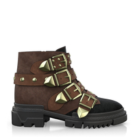 Stiefeletten mit robuster Sohle 8271