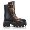 Stiefeletten mit robuster Sohle 8282