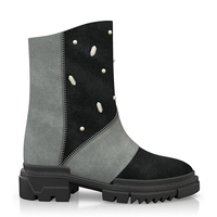 Stiefeletten mit robuster Sohle 8288