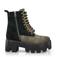 Stiefeletten mit robuster Sohle 8338