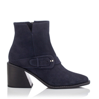 Stiefeletten mit Schnalle Patrizia Nubuckleder - Blau
