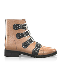 Stiefeletten mit Spangenverschluss 3024