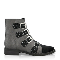 Stiefeletten mit Spangenverschluss 3415-98