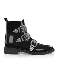 Stiefeletten mit Spangenverschluss 3643