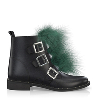Stiefeletten mit Spangenverschluss 5483