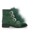 Stiefeletten mit Spangenverschluss 6074