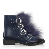 Stiefeletten mit Spangenverschluss 6075