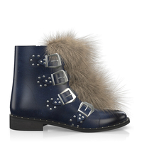 Stiefeletten mit Spangenverschluss 6076