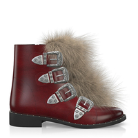 Stiefeletten mit Spangenverschluss 6078