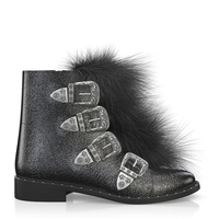 Stiefeletten mit Spangenverschluss 6079