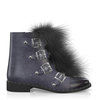 Stiefeletten mit Spangenverschluss 6080