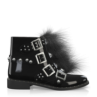Stiefeletten mit Spangenverschluss 6081
