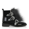 Stiefeletten mit Spangenverschluss 6082