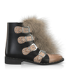 Stiefeletten mit Spangenverschluss 8355
