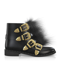 Stiefeletten mit Spangenverschluss 8356