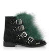 Stiefeletten mit Spangenverschluss 8357