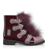 Stiefeletten mit Spangenverschluss 8362