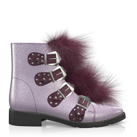 Stiefeletten mit Spangenverschluss 8367