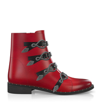 Stiefeletten mit Spangenverschluss 8371
