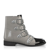 Stiefeletten mit Spangenverschluss 8372