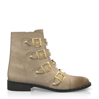 Stiefeletten mit Spangenverschluss 8392