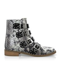 Stiefeletten mit Spangenverschluss 9062
