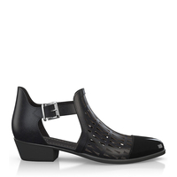 Western Stiefeletten ausgeschnitten 7183