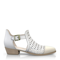 Western Stiefeletten ausgeschnitten 7184