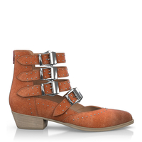 Western Stiefeletten ausgeschnitten 7187