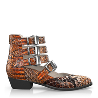 Western Stiefeletten ausgeschnitten 7190
