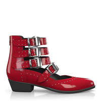 Western Stiefeletten ausgeschnitten 7191