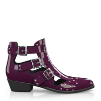 Western Stiefeletten ausgeschnitten 7193