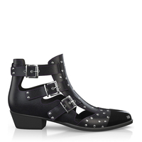 Western Stiefeletten ausgeschnitten 7194