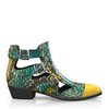 Western Stiefeletten ausgeschnitten 7195