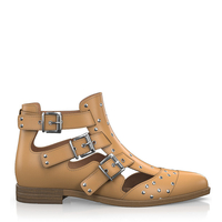 Western Stiefeletten ausgeschnitten 7200