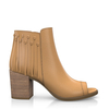 Zehenfreie Stiefelette mit Fransen 2232