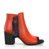Zehenfreie Stiefelette mit Fransen 2264