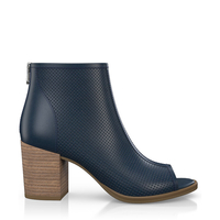 Zehenfreie Stiefelette mit Fransen 2354