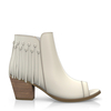 Zehenfreie Stiefelette mit Fransen 2438